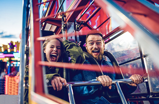 Valentijnsdag-idee: naar een pretpark